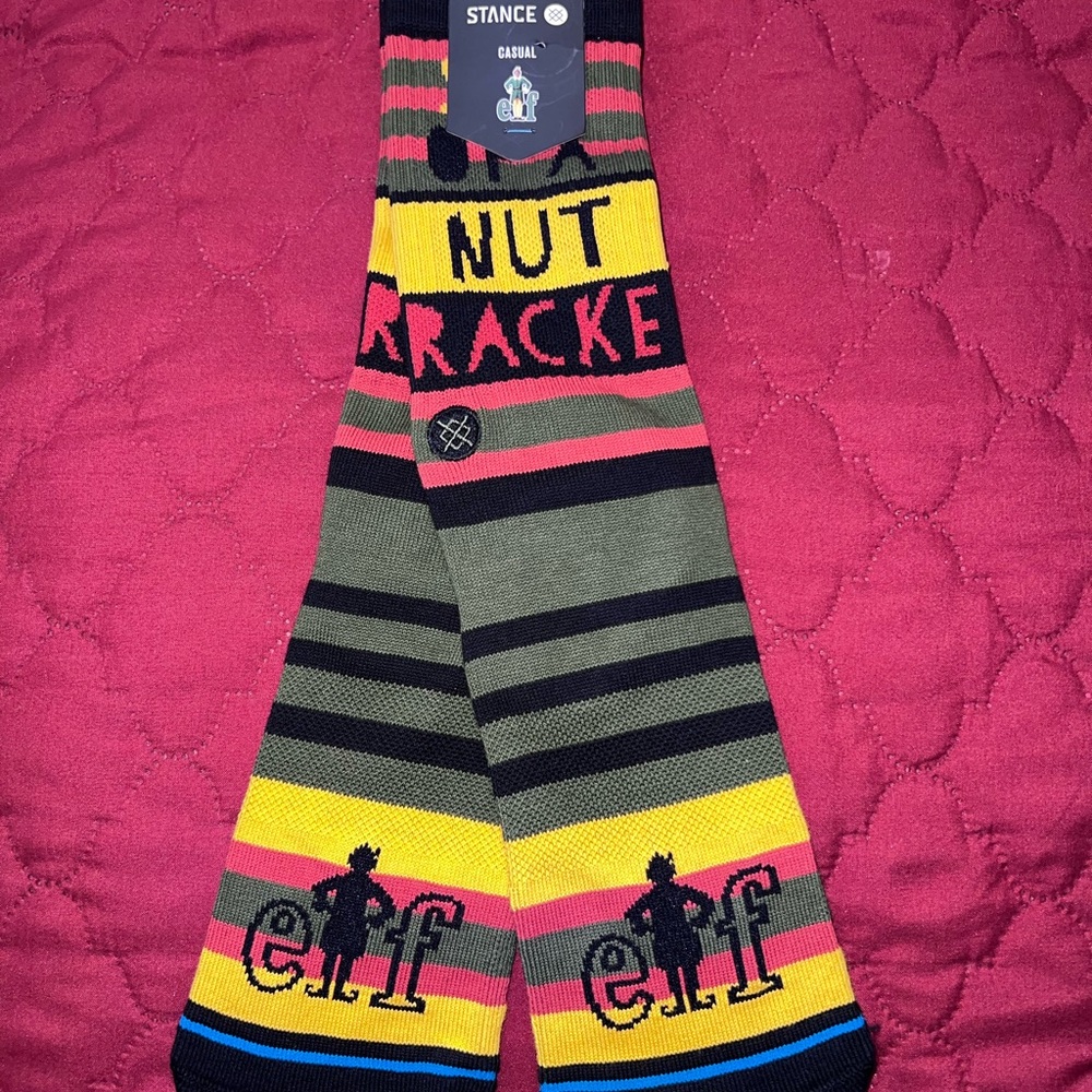 Stance Black and Yellow Casual Socks